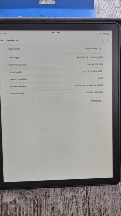 Vand Amazon Kindle Scribe – 32 GB, Premium Pen, Husa originala Kindle