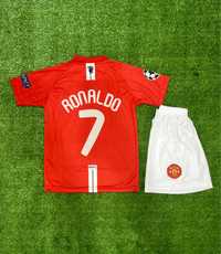 Ретро детски футболен к-т на Ман.Юнайтед/Man.Untd/Ronaldo/08/09