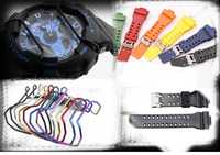 Черна верижка, каишка за часовник Casio G-shock и Стоманен протектор