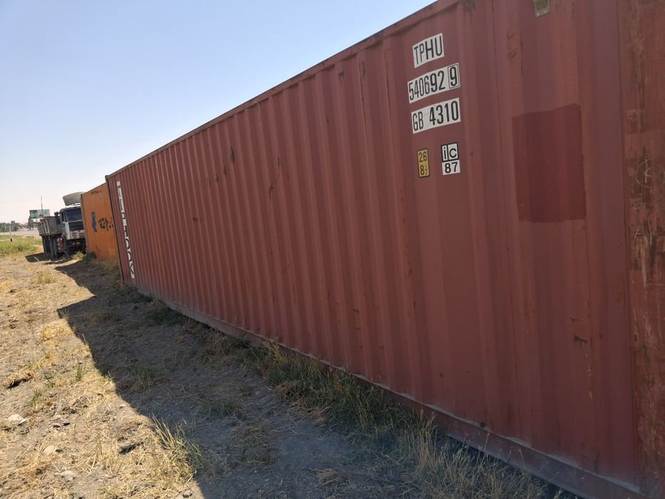 6 va 12. metirlik kontenerlar  bor