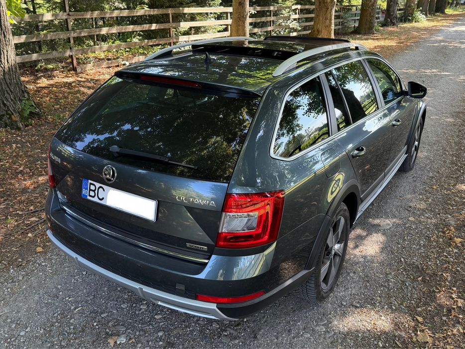 Skoda Octavia Scout 4x4 2.0 TDI ^ DSG cutie automata ^ EURO 6 2015