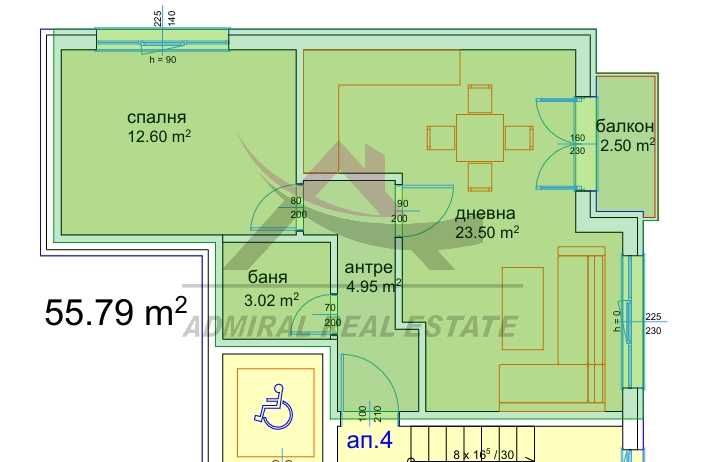 Перфектна инвестиция -двустаен -Възраждане 3