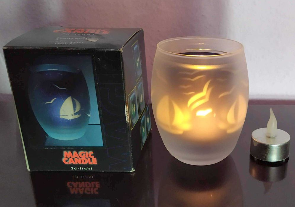 Decorațiune Magic Candle cu efect 3d