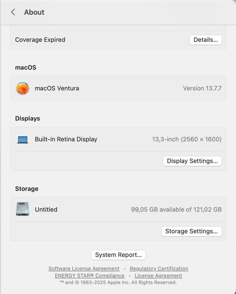 Iphone xs max 256gb va macbook pro 13,3inch