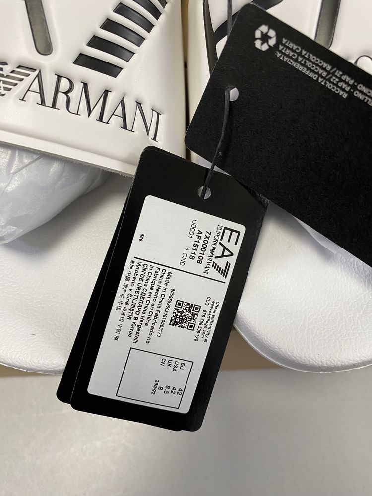 Мъжки чехли EA7 Emporio Armani, номер 45