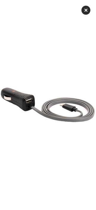 Incarcator Auto Griffin PowerJolt Dual 24W 12W X 2 - Negru