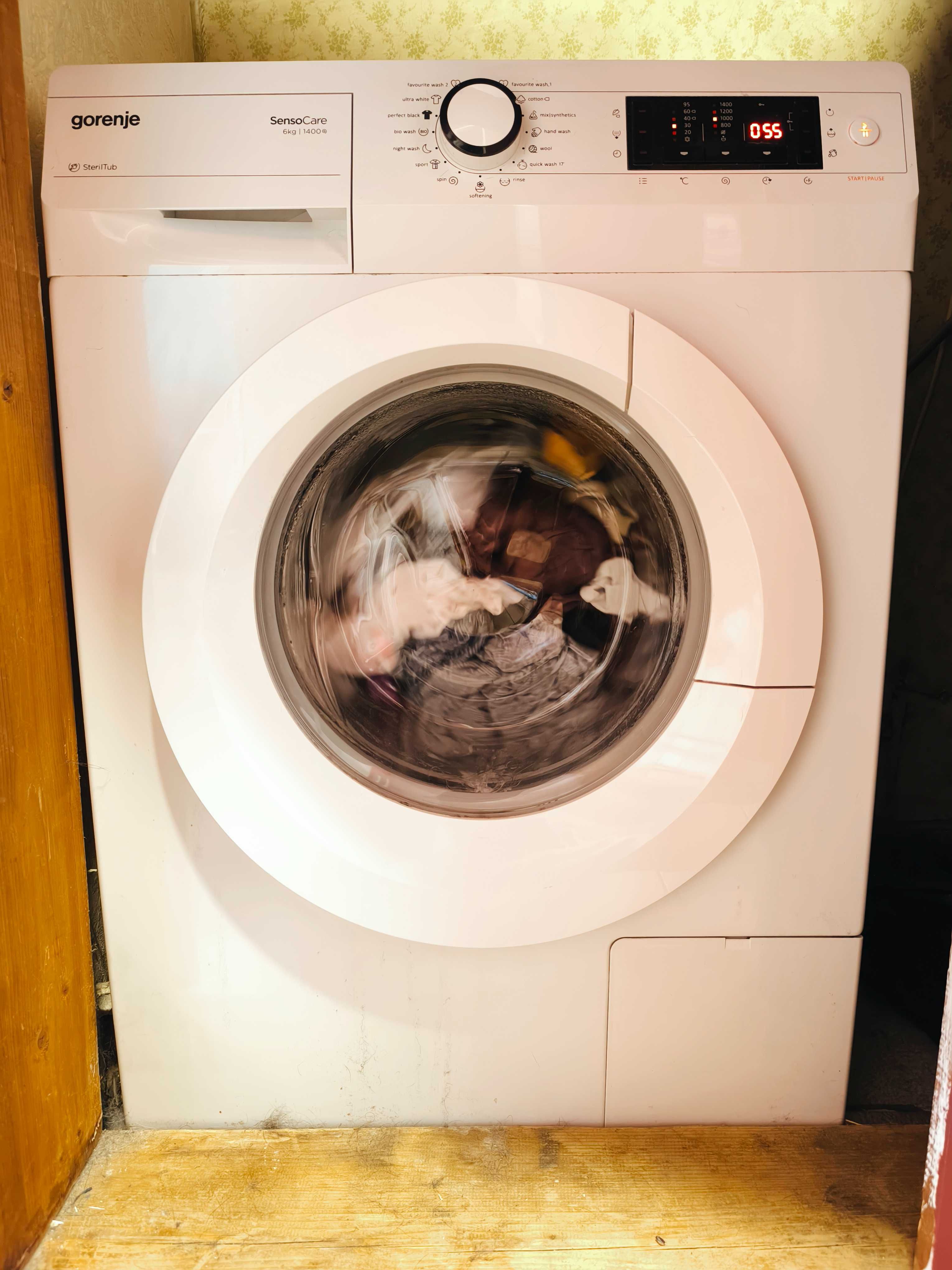 Пералня Gorenje Senso Care 6 кг 1400 об. в много добро състояние