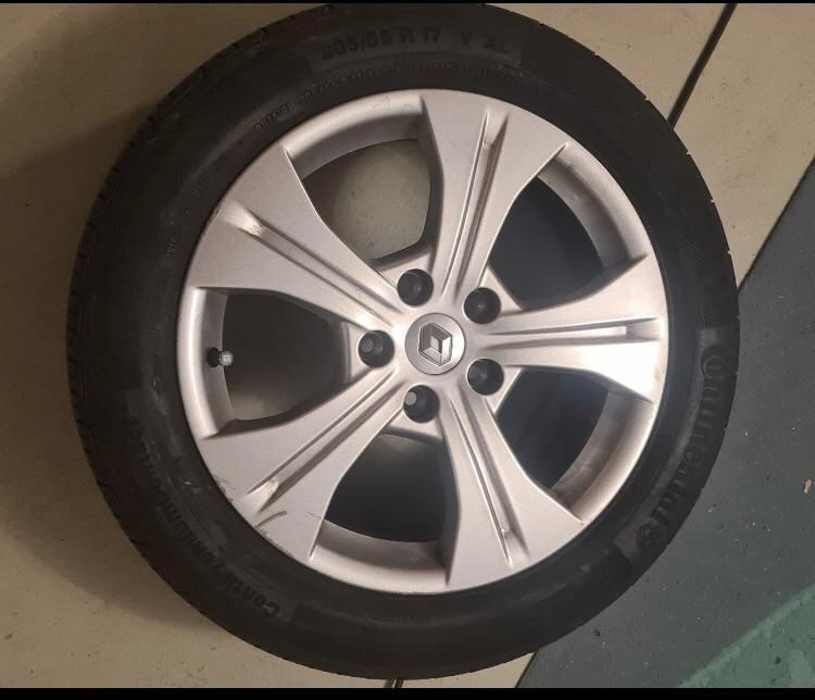 Jante originale aluminiu Renault Nissan 5x114.3 R17