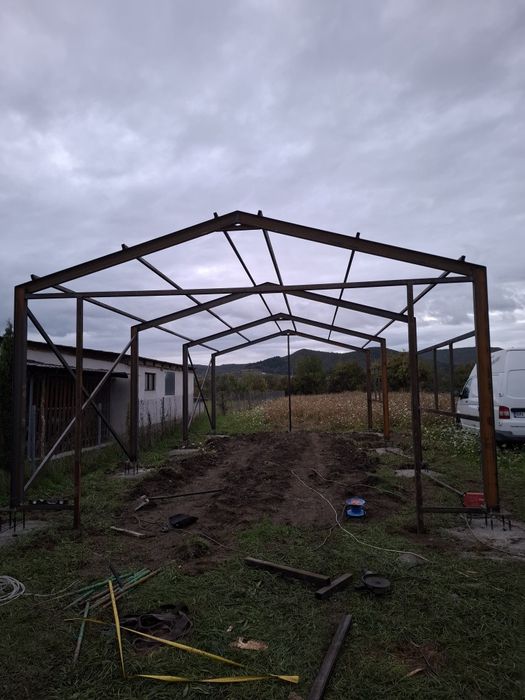 Vand structura metalica din stoc 9x16x4m