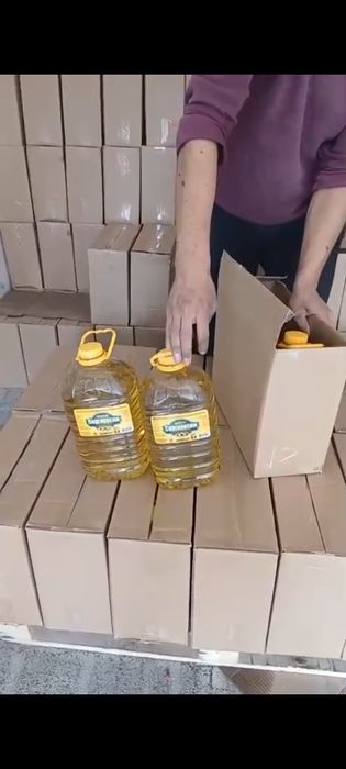 Подсолнечное масло рафинированны8е оптом