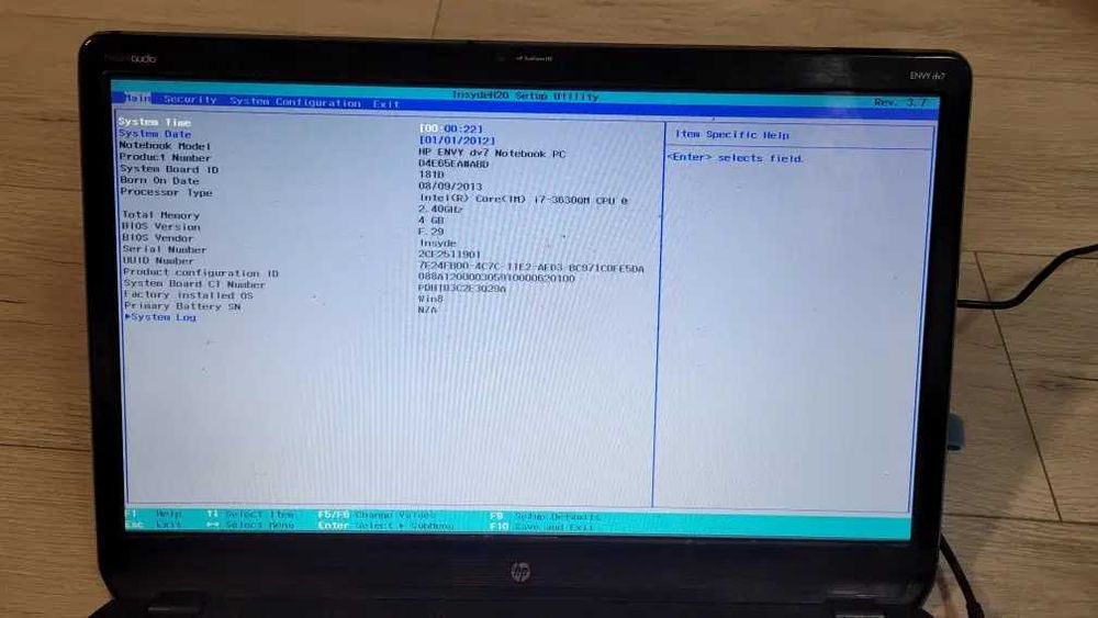 Panglica display LVDS HP Envy DV7 7385