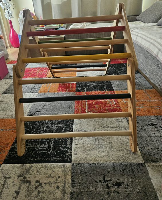 Wooden magaic, Модифициращ се триъгълник Пиклер с 4 модула и с рампа