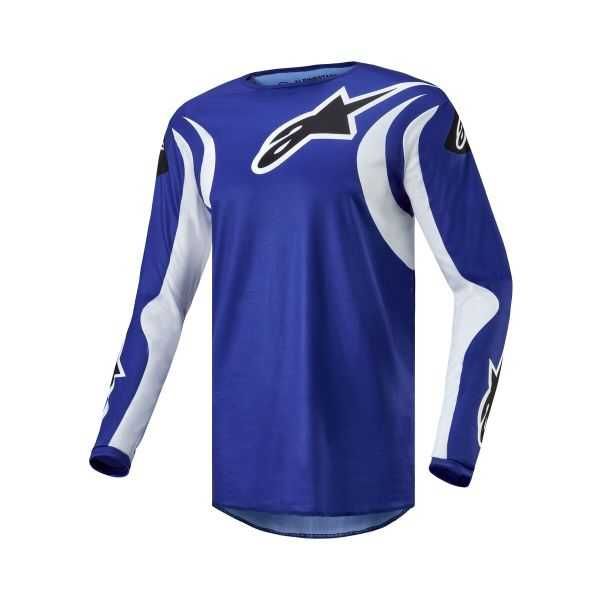 ТОП ЦЕНА Мотокрос блуза за мотор ALPINESTARS Fluid Corsa Blue