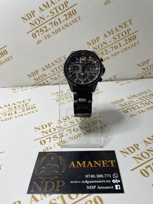 NDP Amanet Braila Ceas Barbatesc Curren(43919)