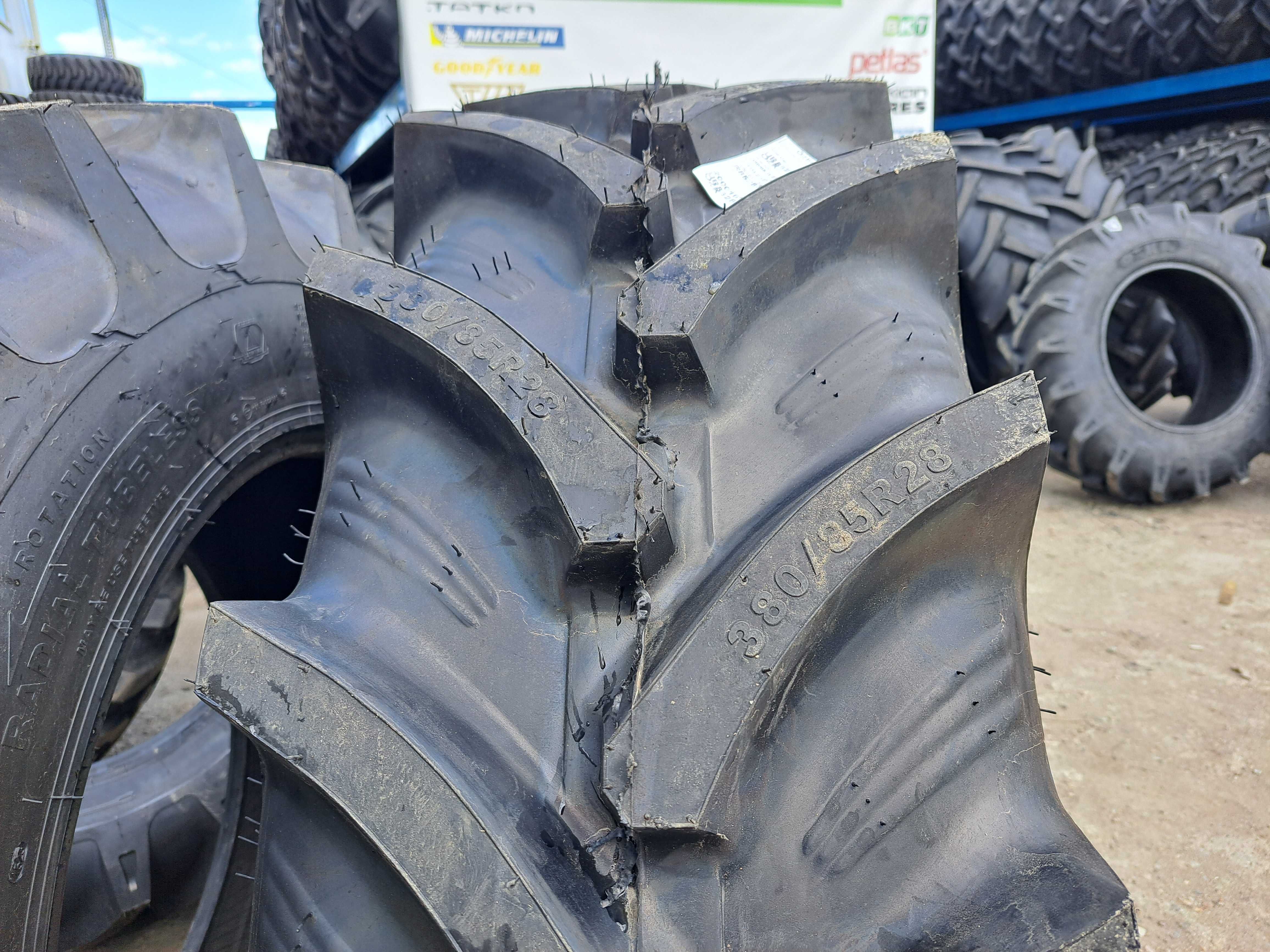 Cauciucuri noi 380/85 R28 OZKA 14.9R28 radiale anvelope tractor