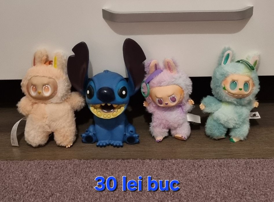 La bubu, stich si squishmallow