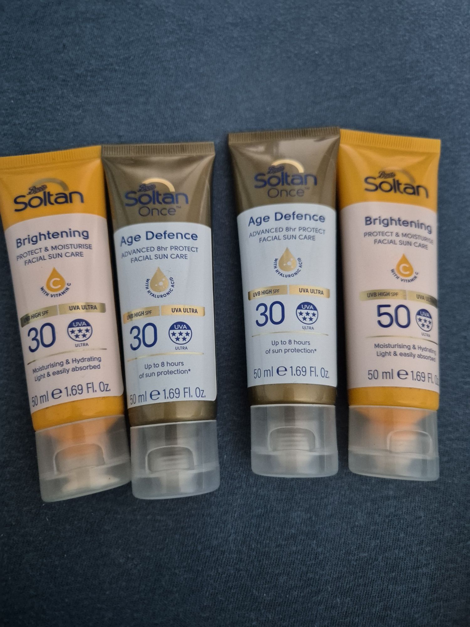 SPF 30-50 pentru față