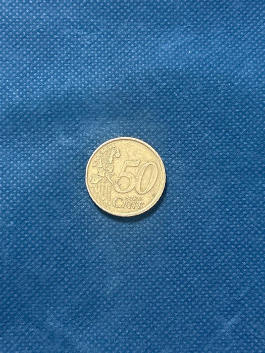 Moneda 50 cenți 2002