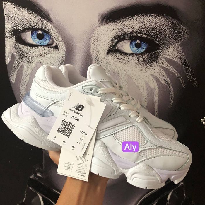 Adidași New balance Full White