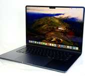 КАТО НОВ! Apple MacBook Air 15 M3 2024 8RAM 256GB Midnight Гаранция!