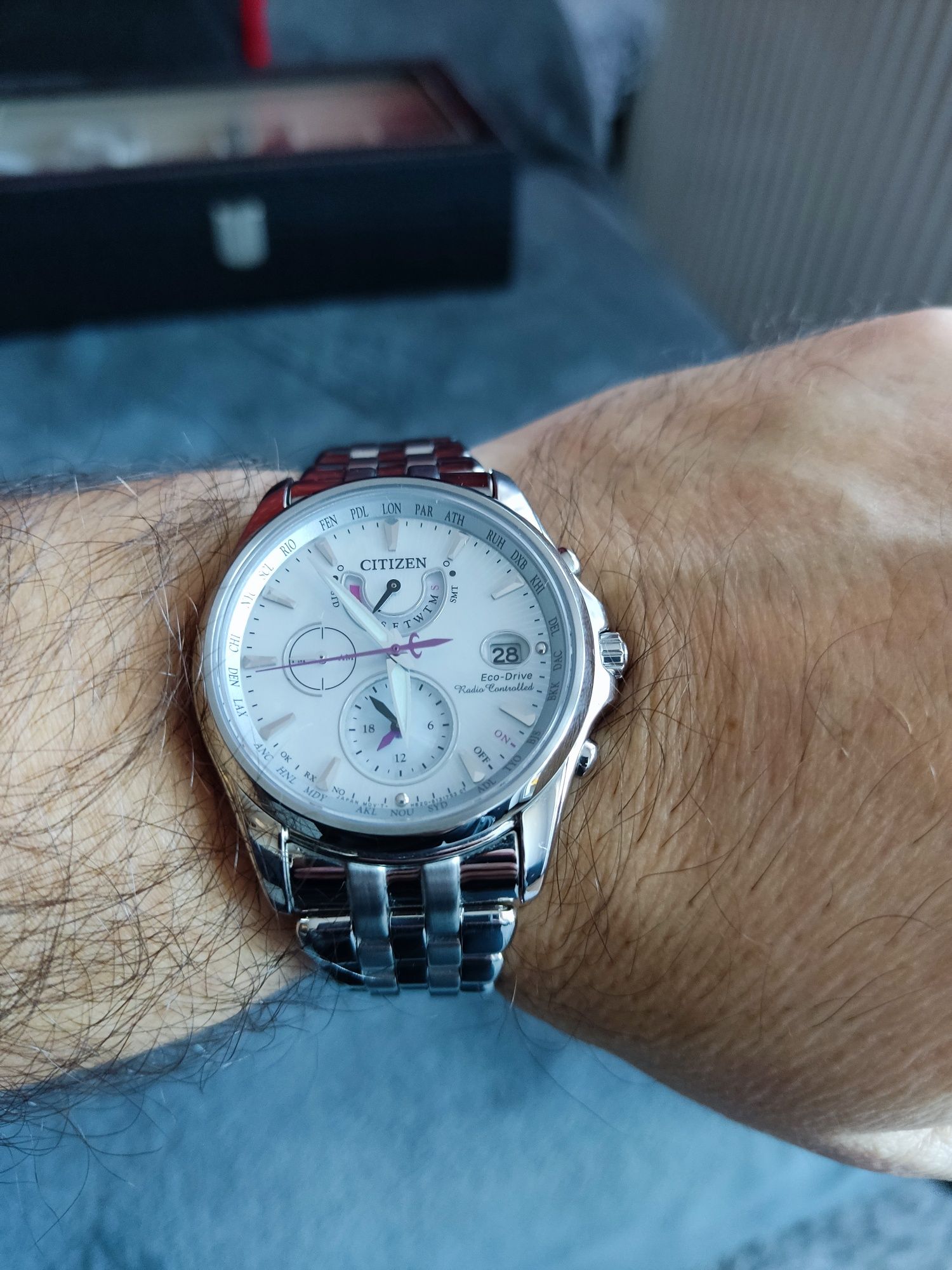 Ceas solar quartz Citizen EcoDrive automatic/mecanic bărbați nou