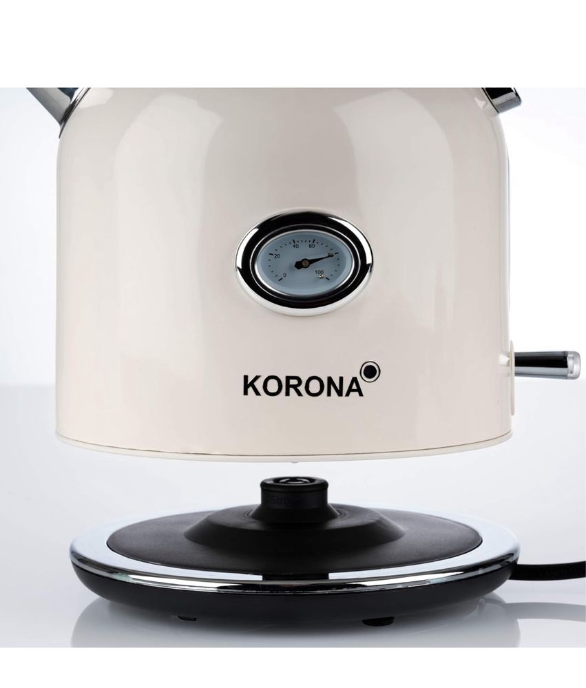 Fierbator ceainic electric Korona 20666 | crema | 1,7 litri | 2.200 w