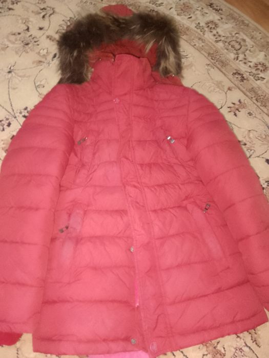 Пуховик куртка для подростков размер 44 46