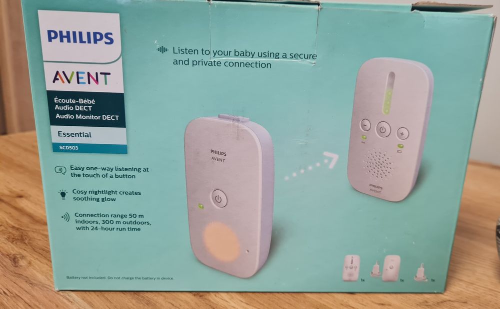 Бебефон Philips Avent SCD503 (DECT Audio Baby Monitor)