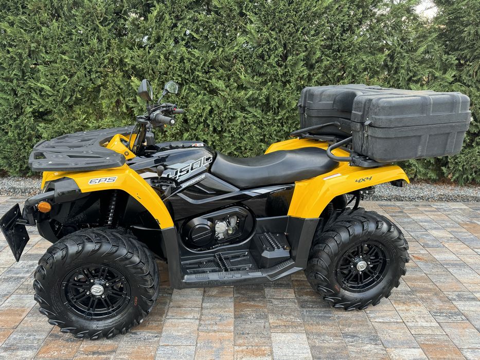 Atv cf moto 450L 4x4/omologat 2 persoane/servodirectie/an 2018