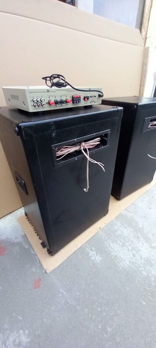 Boxe pasive JRH/amplificator Sunbuk cu bluetooth