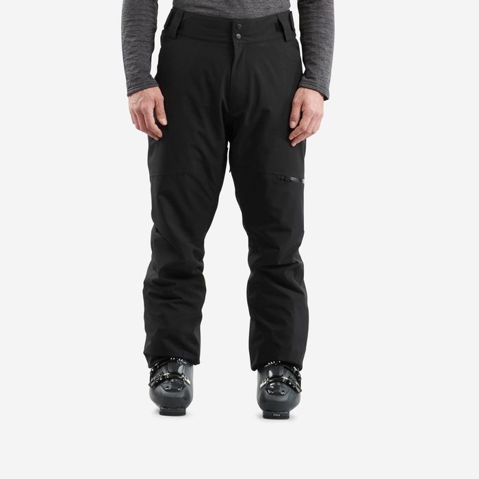 Pantalon schi 500 Călduros Regular Negru - produs resigilat Decathlon