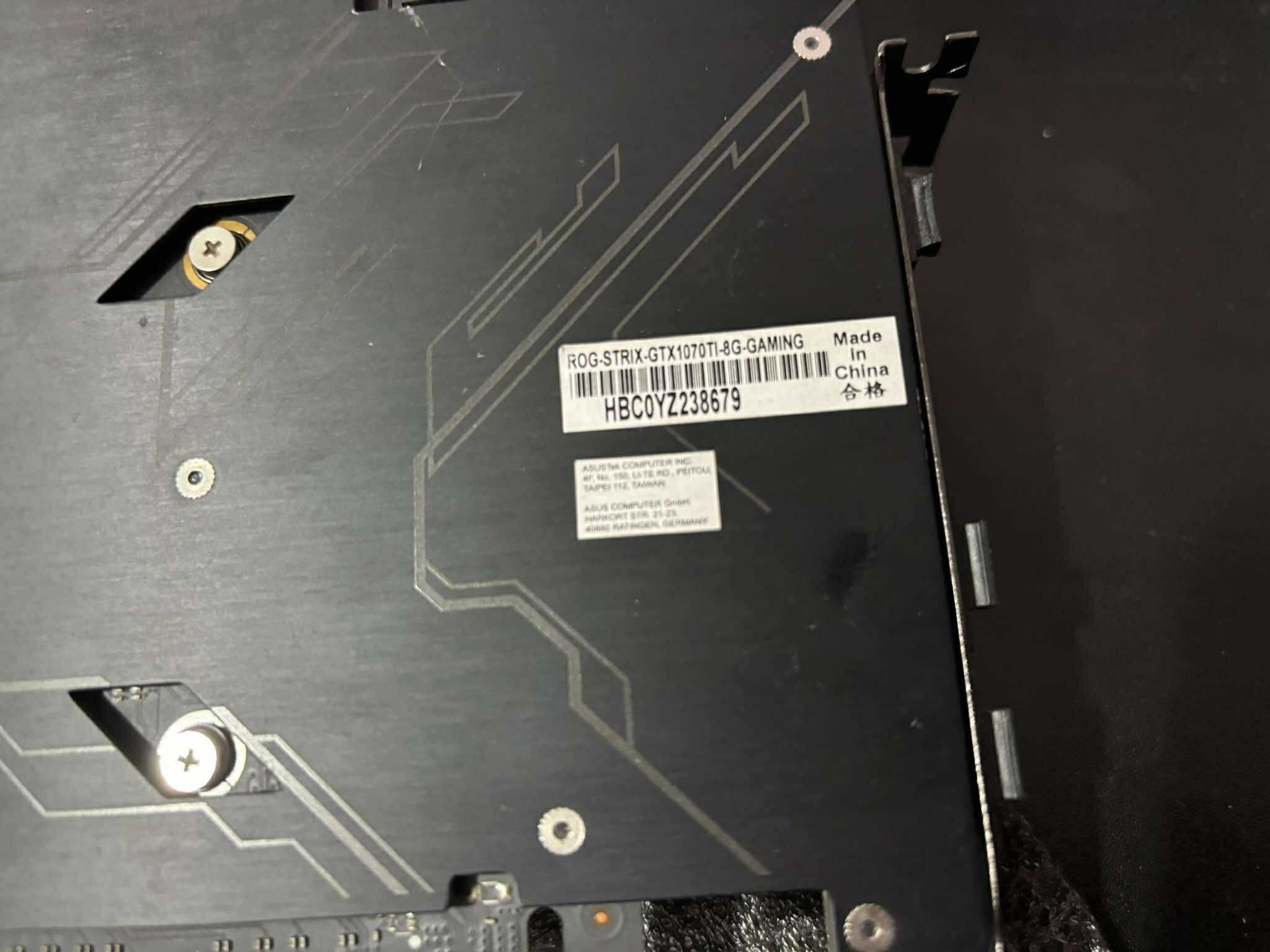 Asus ROG STRIX GTX 1070ti