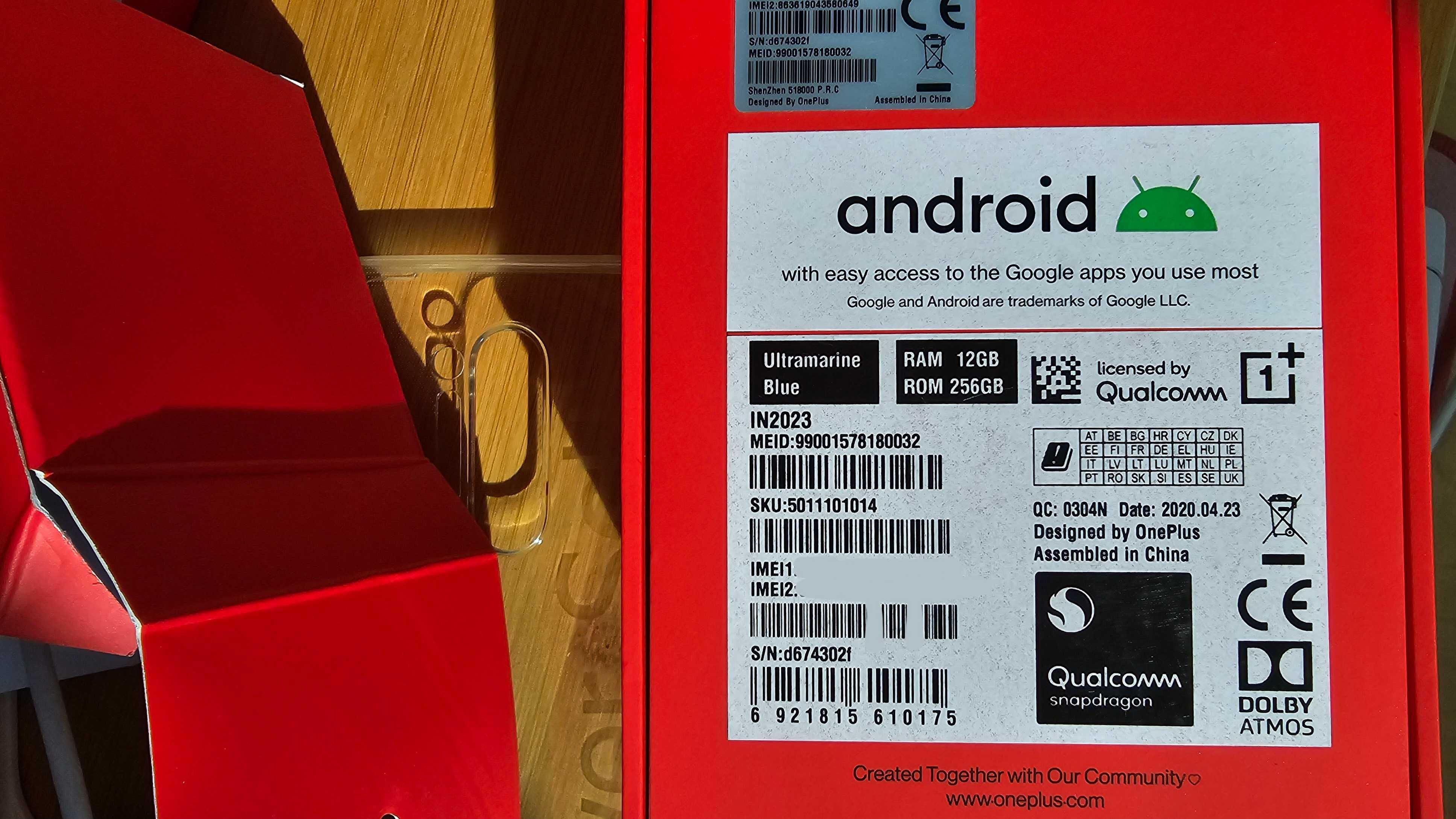 OnePlus 8 Pro 5G, Dual SIM, 256GB, 12GB RAM Смартфон Телефон