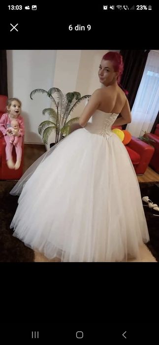 Vând rochie mireasa în stare perfecta