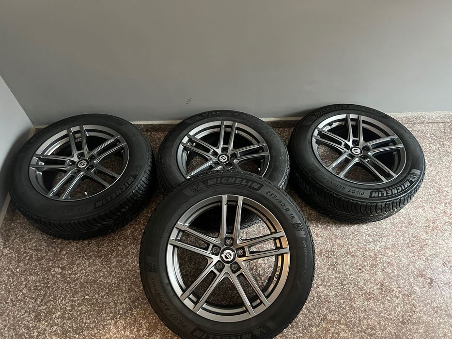 Джанти Volvo с гуми Michelin 18 зимни