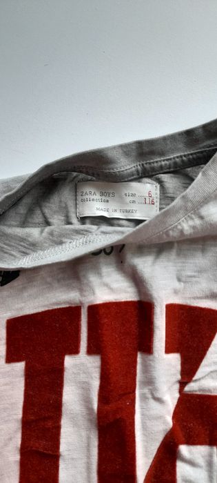 Дънки Benetton + фланела Zara 6-7 г.