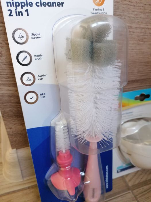 Четка за шишета и контейнер за АМ