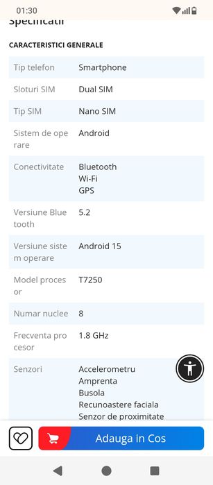 Vând readmi a5 ca nou cutie și factura
