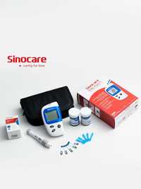 Глюкометр, прибор измерения уровня сахара в крови, SINOCARE Safe-Accu2