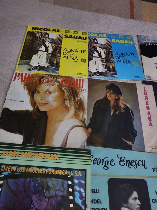 Discuri vinil anii 90 George Enescu,Loredana Groza,Michael Jackson etc