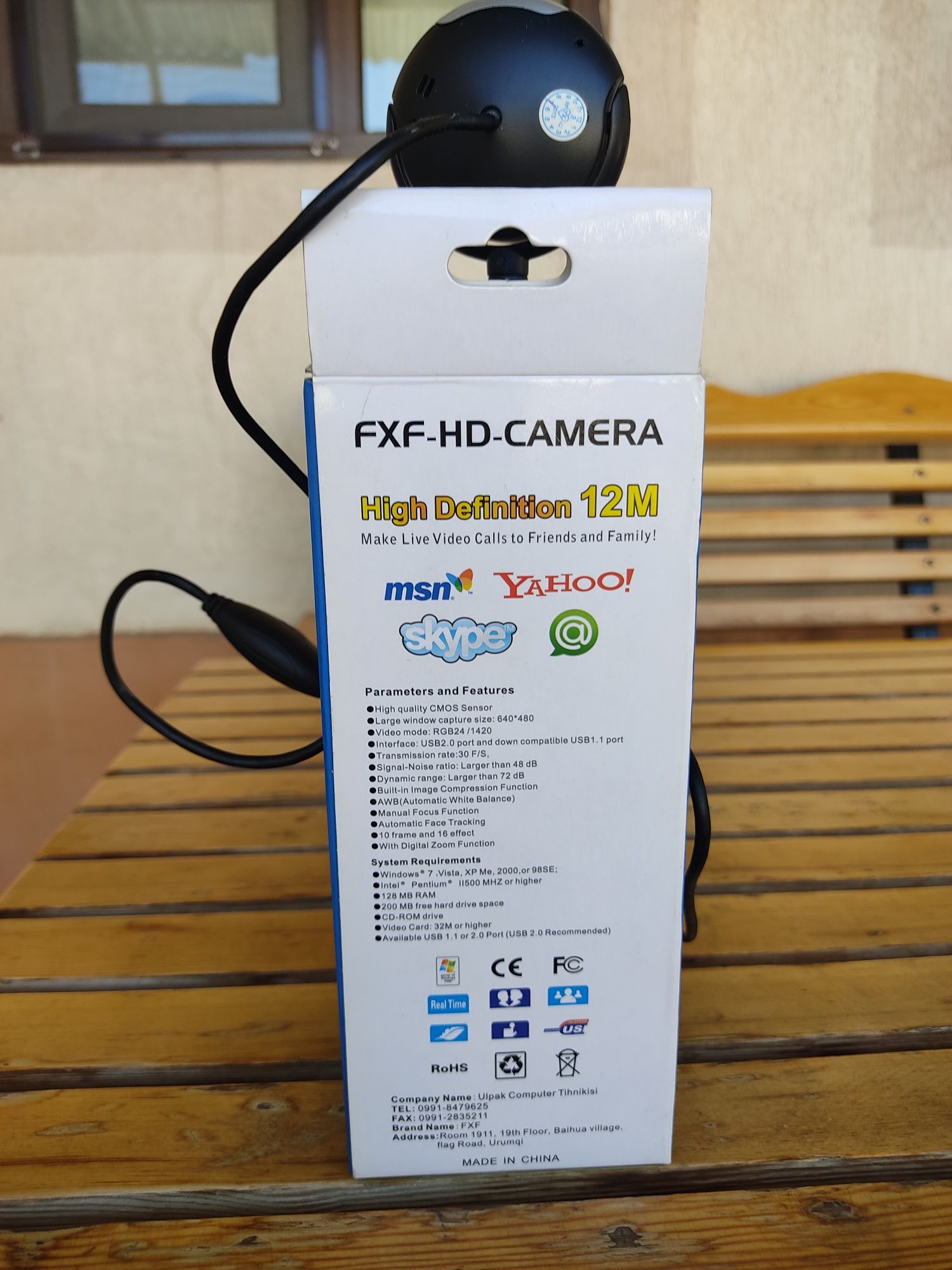 FXF-HD-CAMERA 12 Mega Pixel Driver Free (Веб камера)