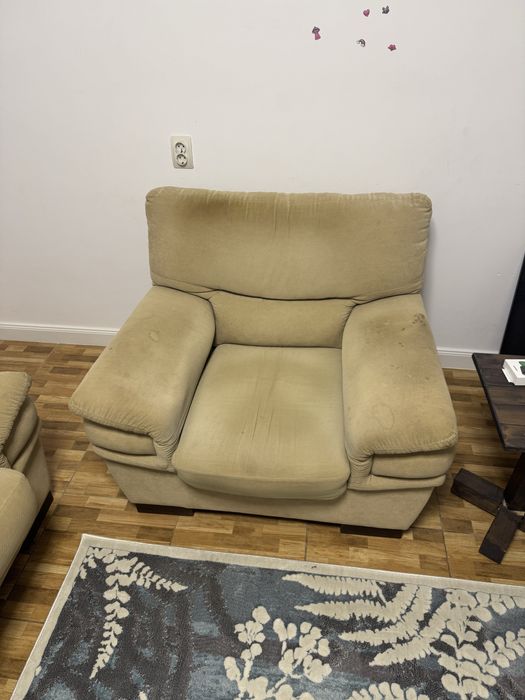 Canapea extensibila si 2 fotolii Mobexpert