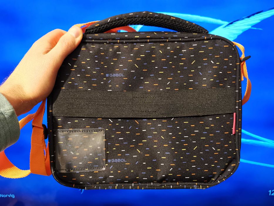 Геймъски комплект за обяд  - термочанта и бутилка