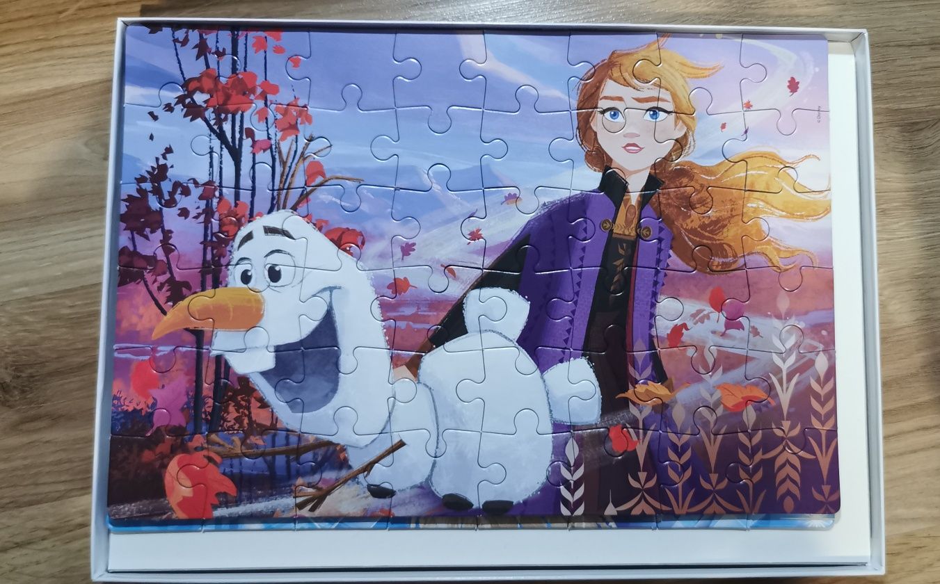 Puzzle Frozen ll, 4+, 3 buc