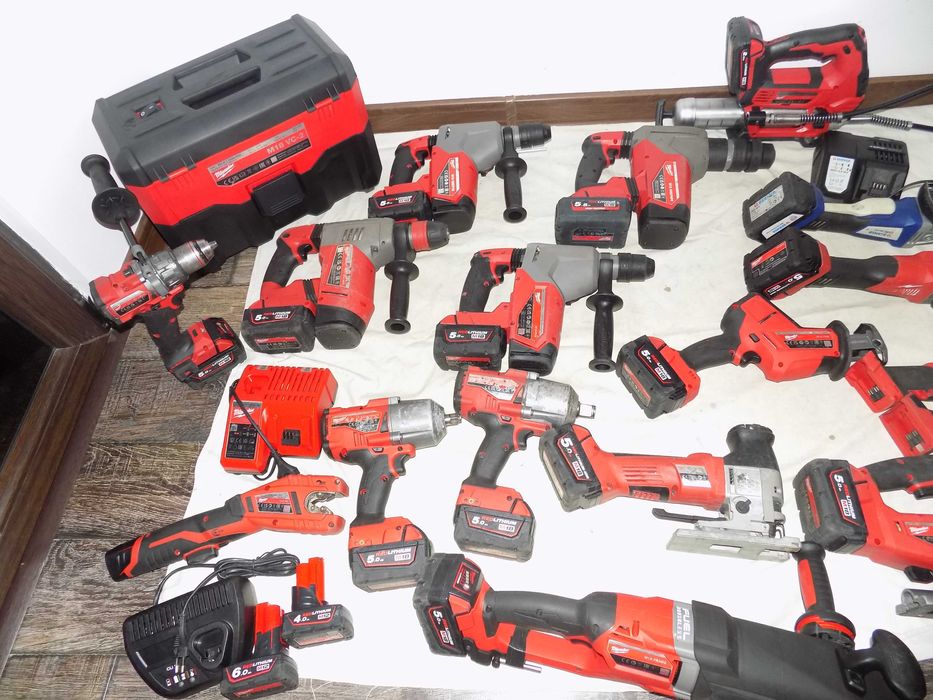 Milwaukee M 18 CHPX ,M18 FDD3 , M18 FJS , M18 FRAD 2 ,Flex 18V Berner