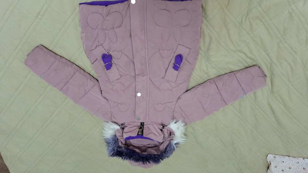 Куртка на девочку 7 лет