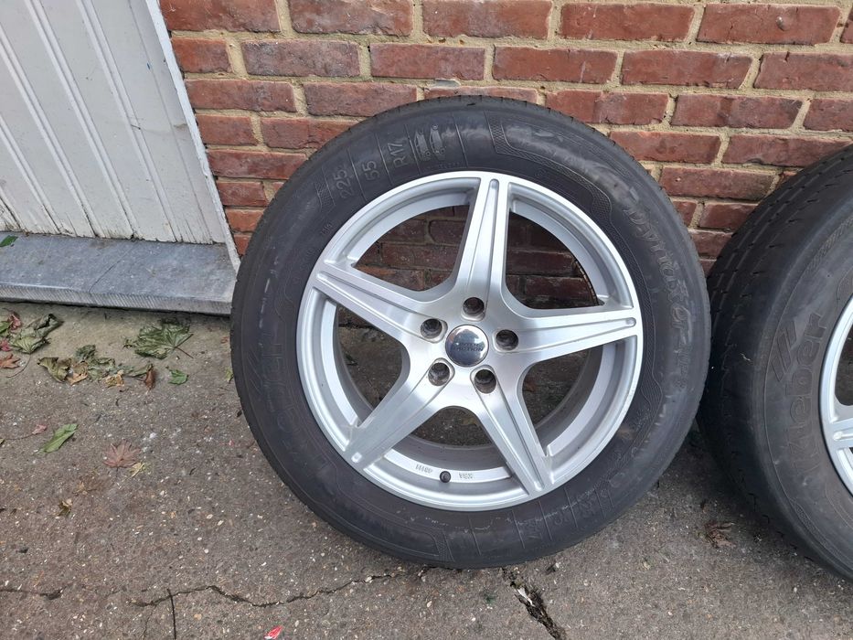 Jante aluminiu R17 5x112 wv audi skoda