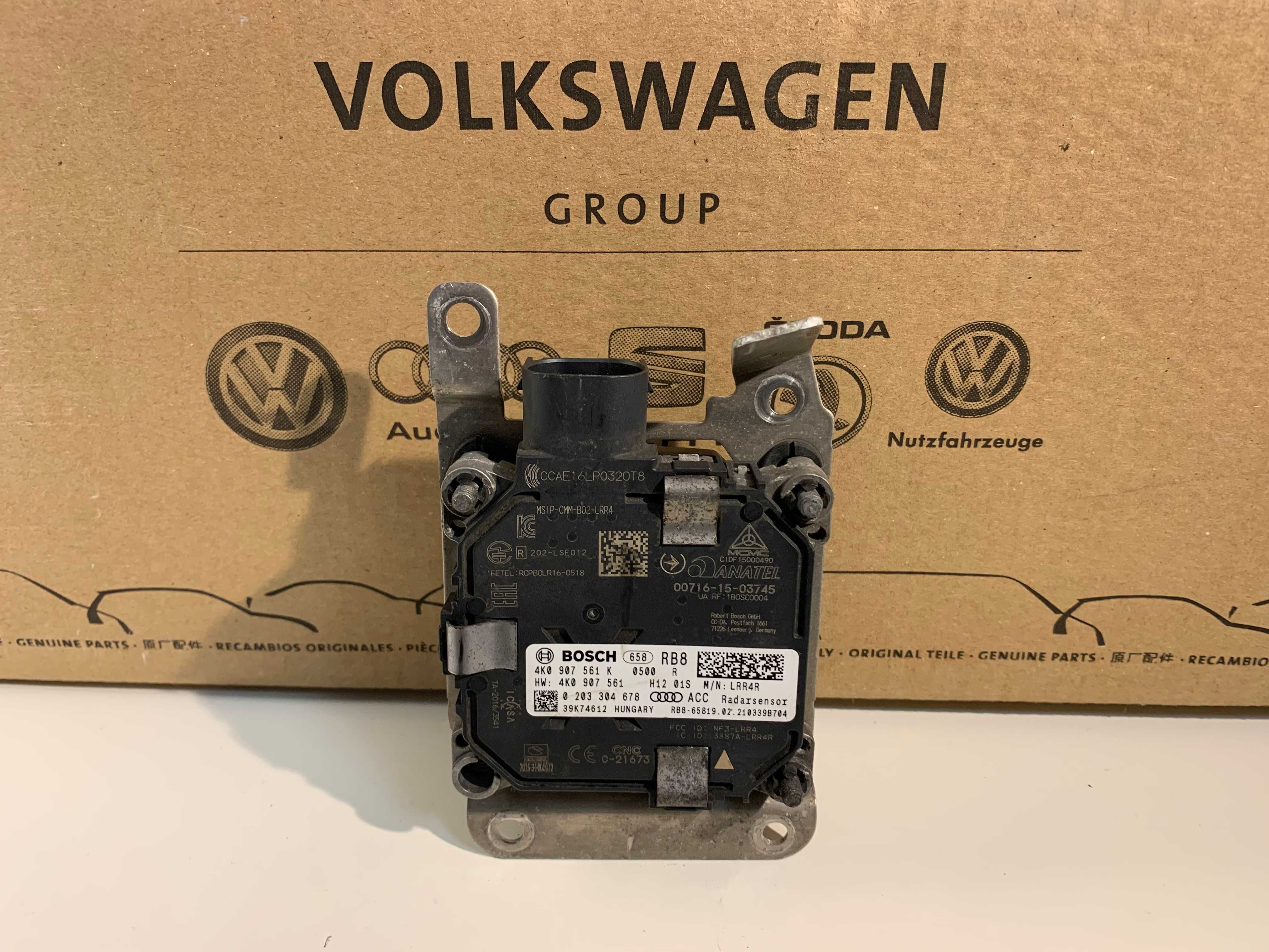 Senzor radar, distronic, ACC, Audi A6, A7, A8, Q7, COD , 4K0907561K