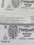 Билети 2 бр. Manowar 11.07