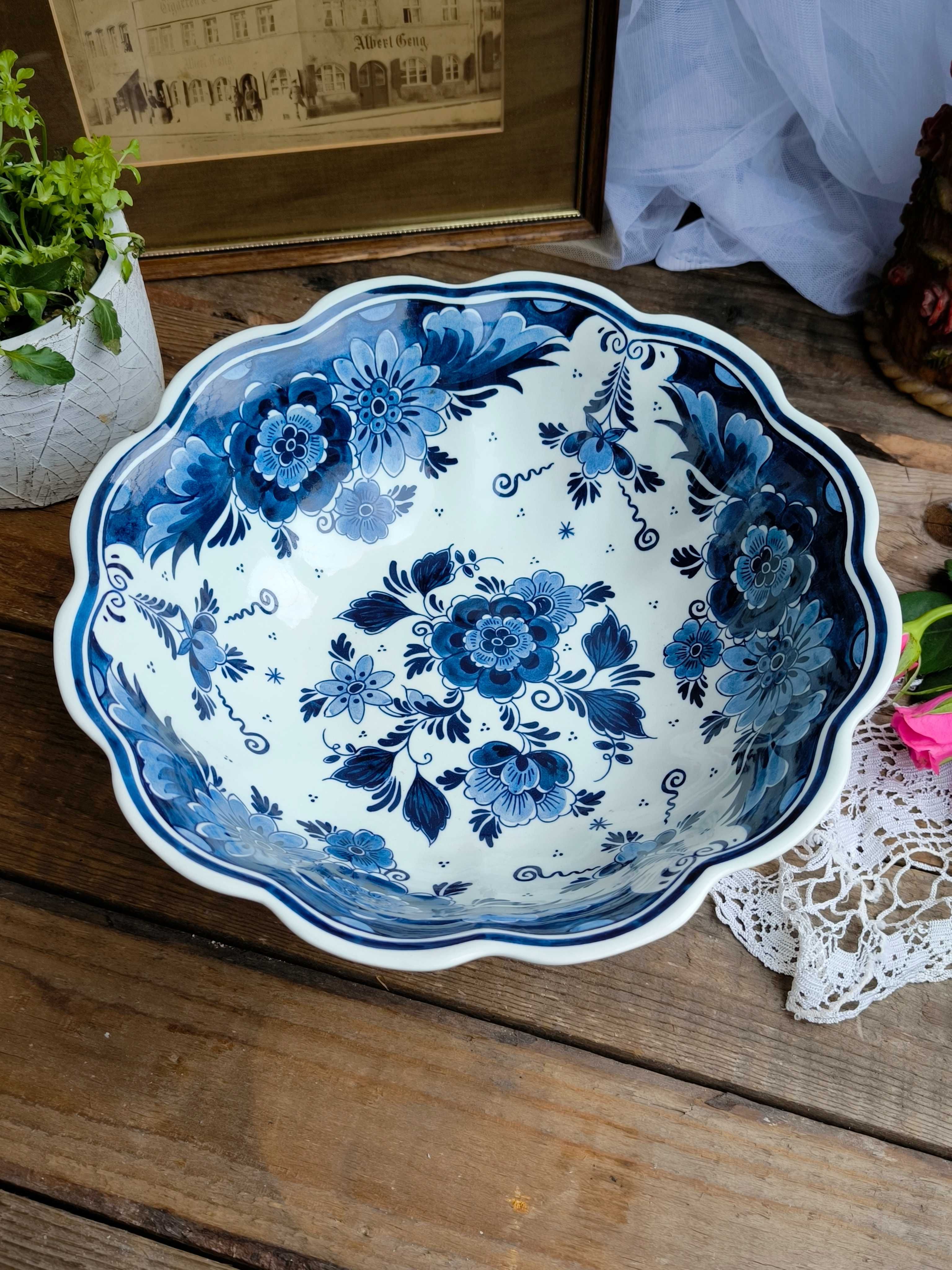 Порцеланова купа – Royal Goedewaagen Blue Delft